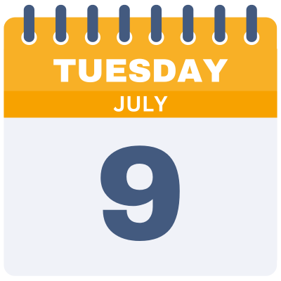 Tuesday July 9