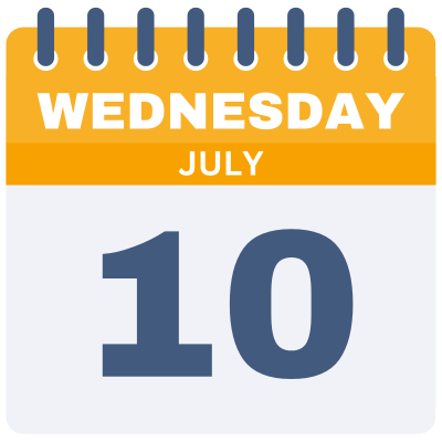 Wednesday July 10