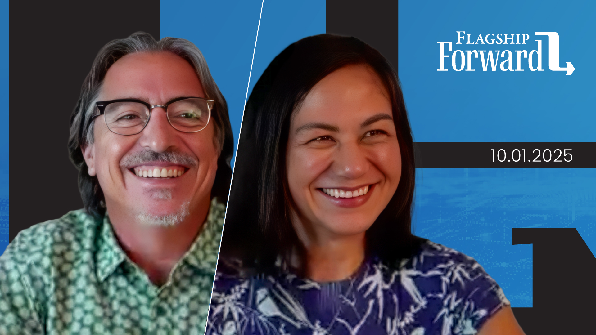 Flagship Forward- Designing Custom AI Chatbots (Pictures of Presenters)